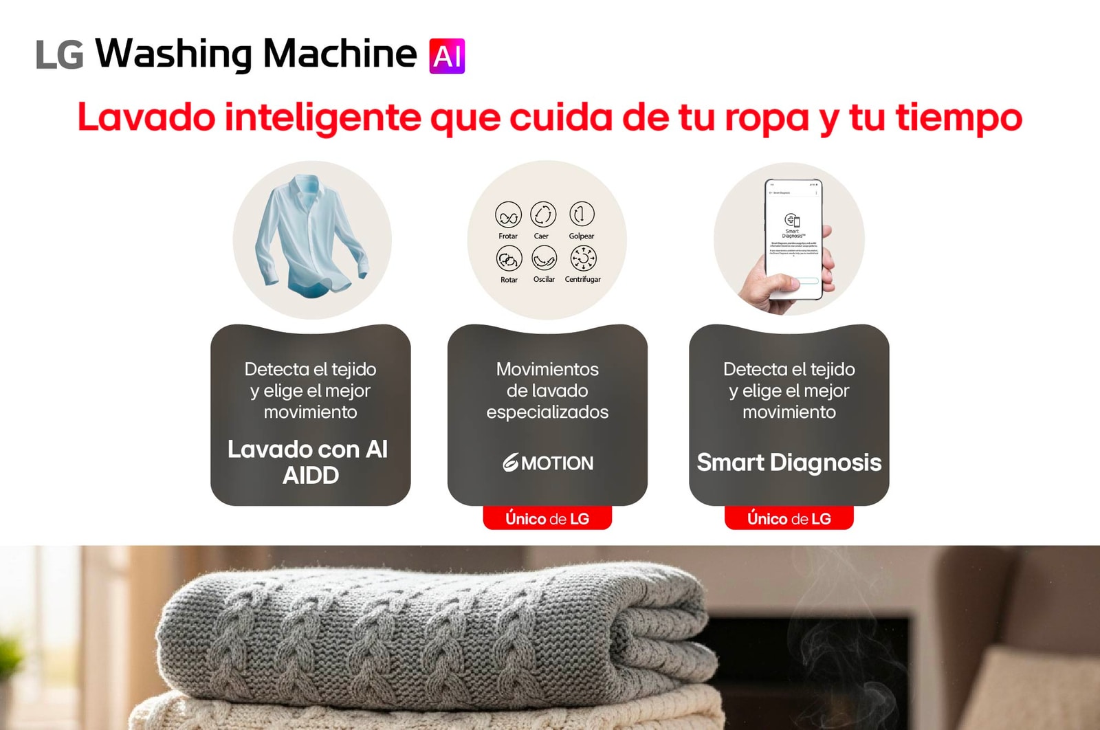 Lavado inteligente y en menos tiempo